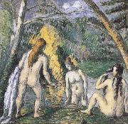 Paul Cezanne Three Bathers (mk35) china oil painting reproduction